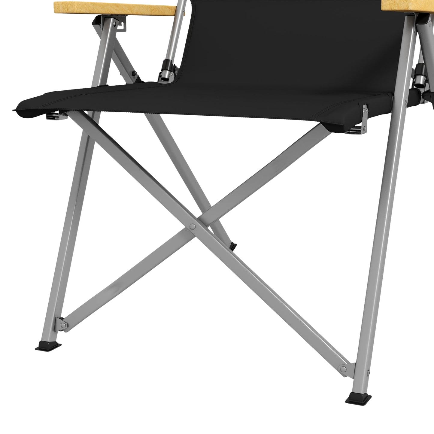Folding camping chair, 4-position adjustable, Oxford fabric