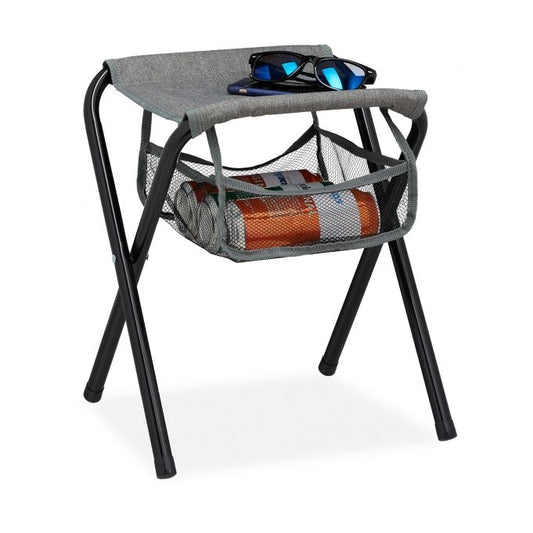 Folding camping chair with bag