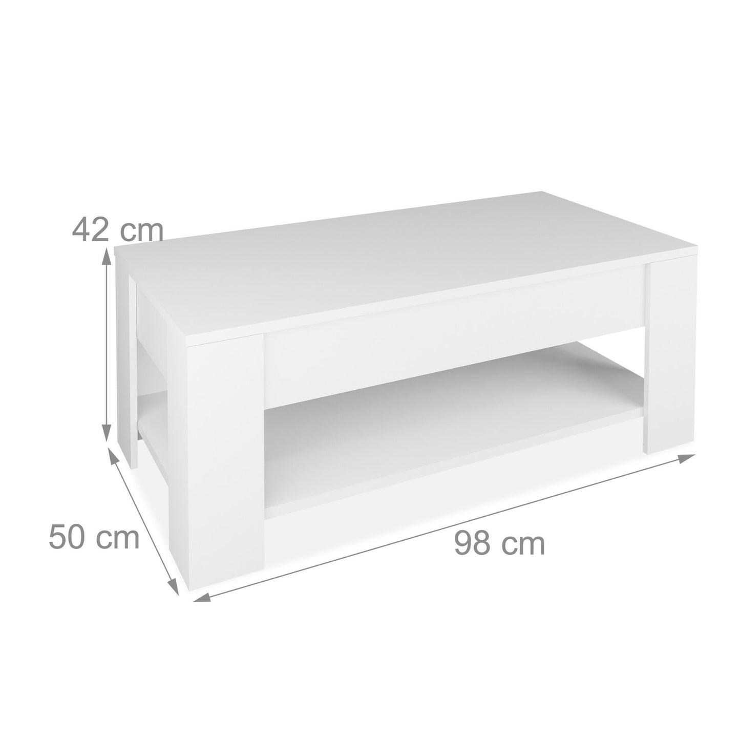 Folding coffee table