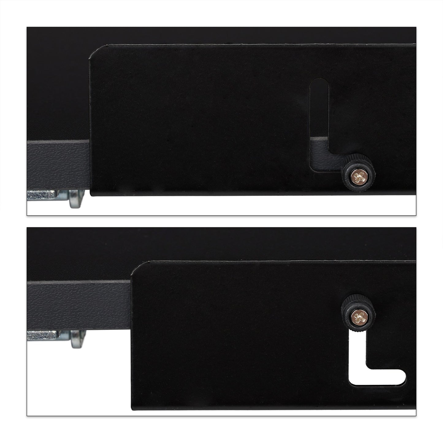 Folding desk with 3 shelves