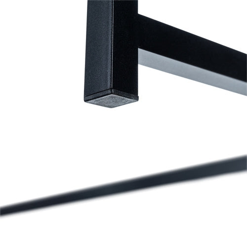Folding desk wooden black 26117