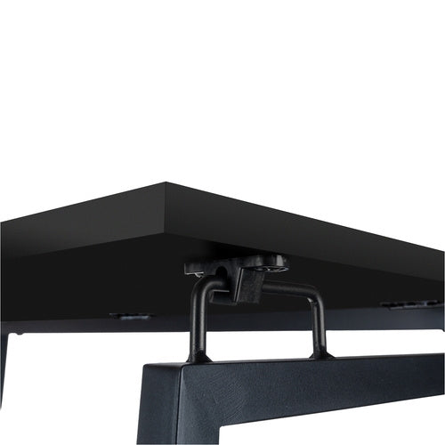 Folding desk wooden black 26117