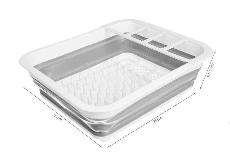 Folding dish dryer - silicone