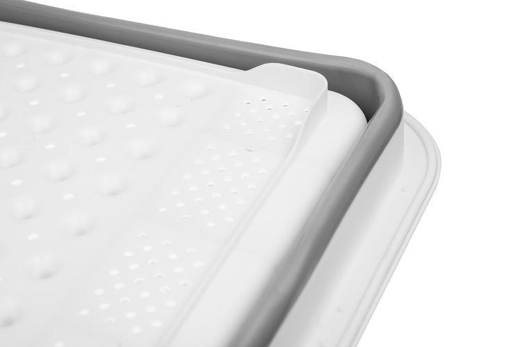Folding dish dryer - silicone