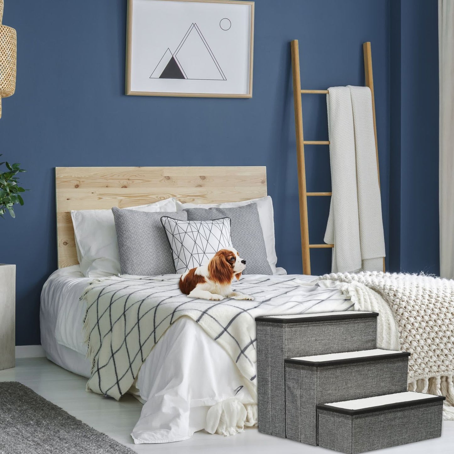 Folding dog ladder 3 steps