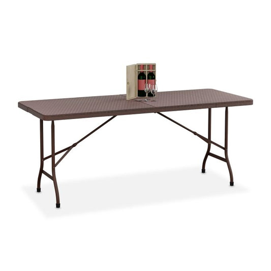 Folding garden table