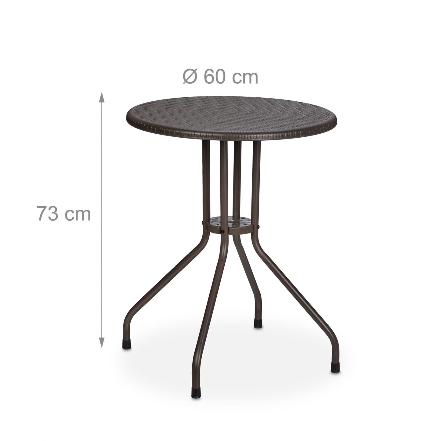 Folding garden table