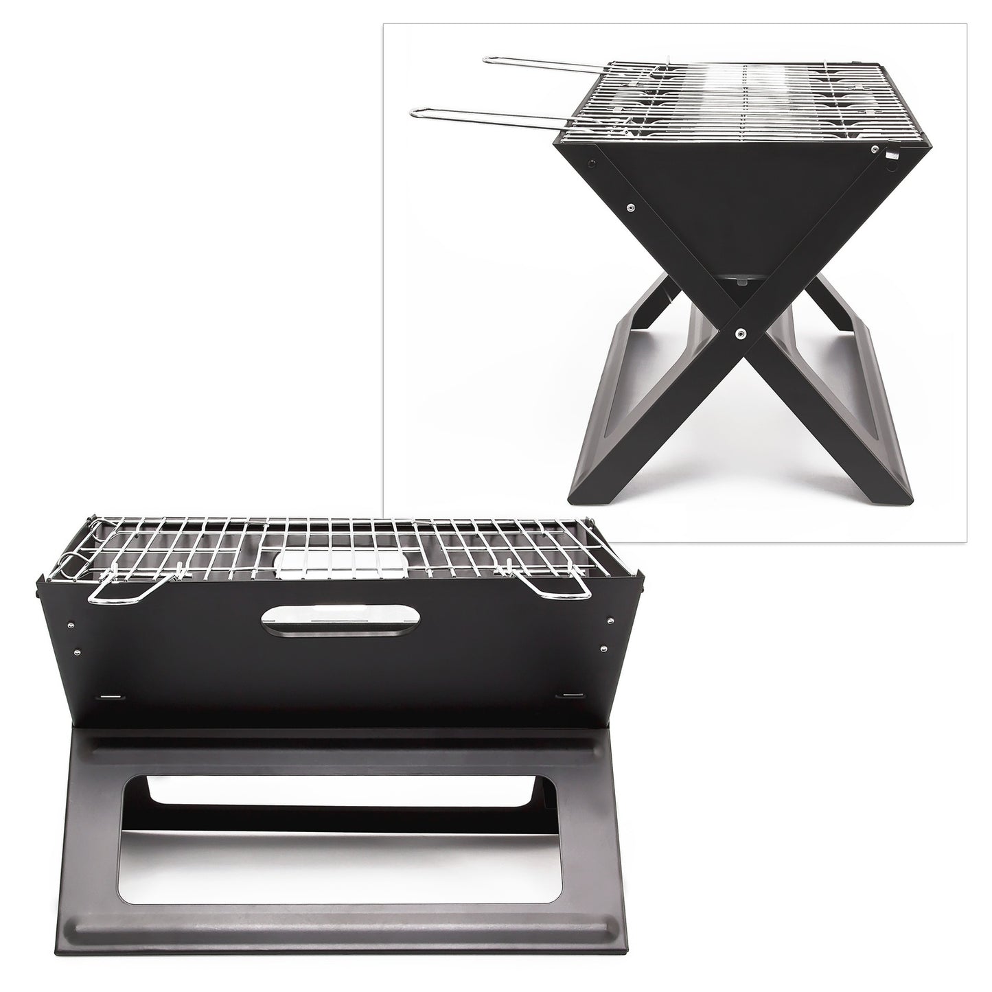 Folding grill portable