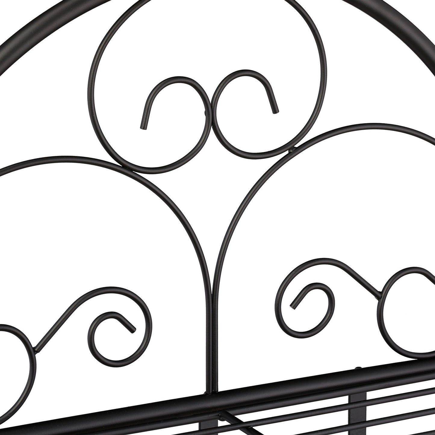 Folding metal flower stand