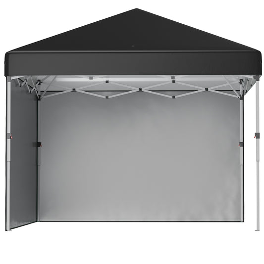Pop-up tent 2.97x2.97m, UV protection with side walls