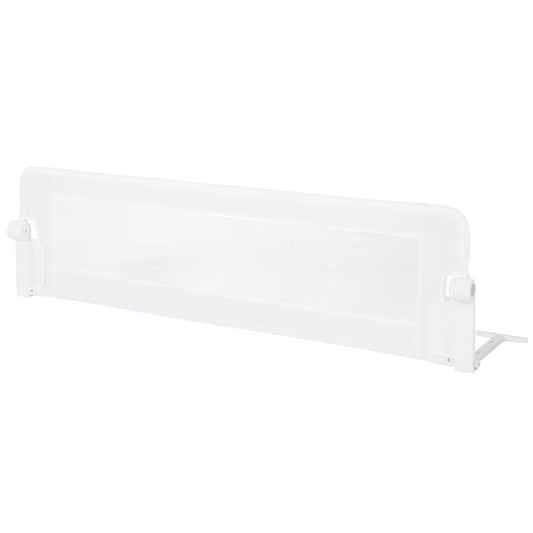 Folding safety gate for cots with adjustable straps 150x40.5x42 cm white