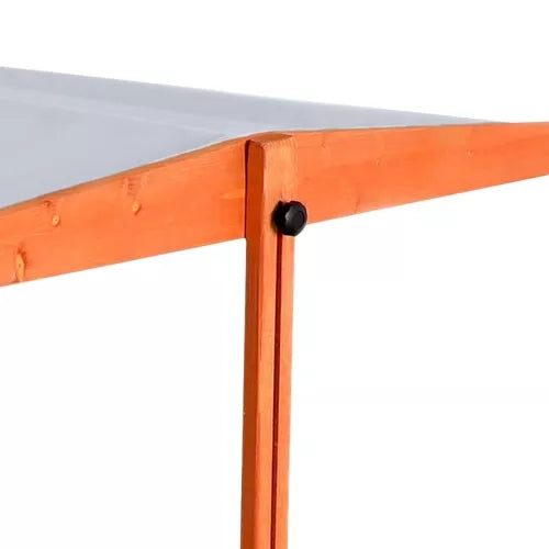 Folding sandbox with roof 24215