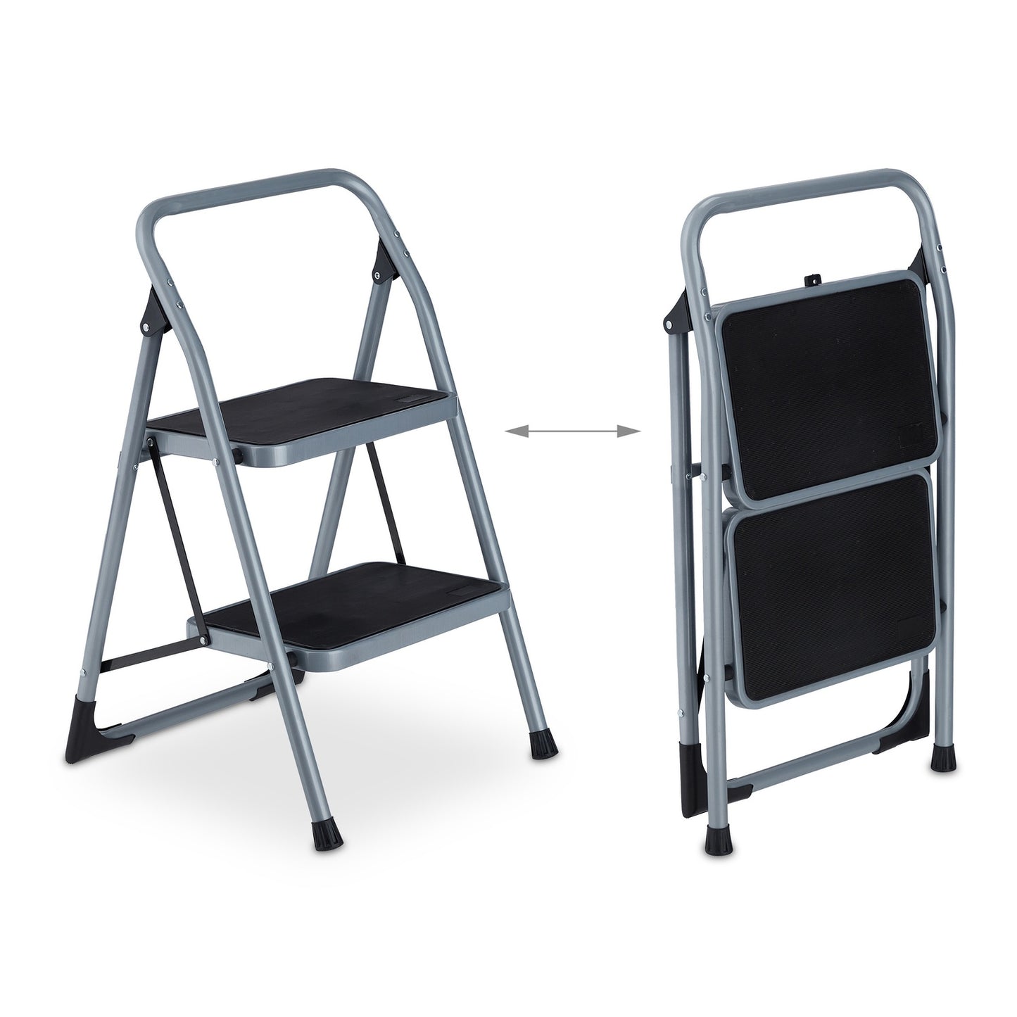 Folding stepladder, 2 steps