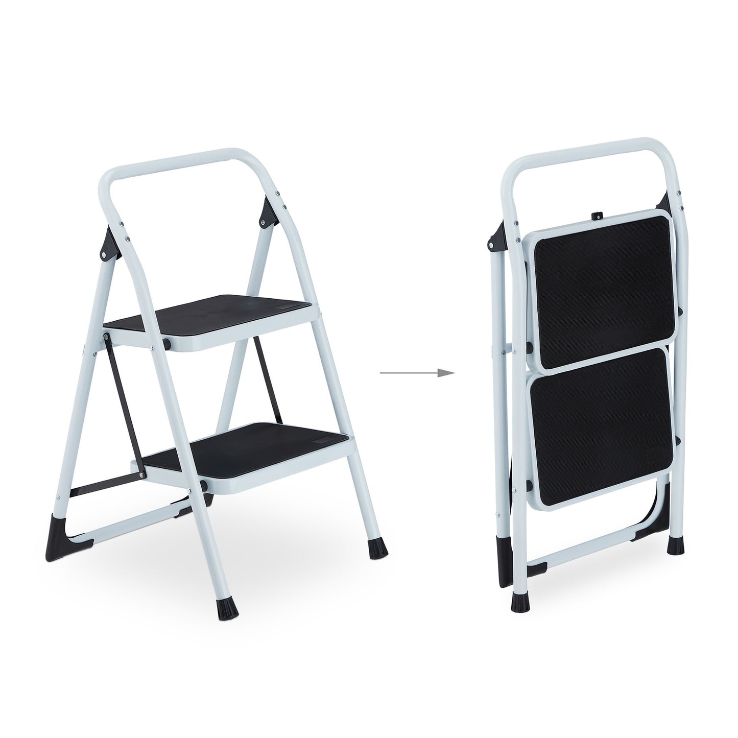 Folding stepladder, 2 steps