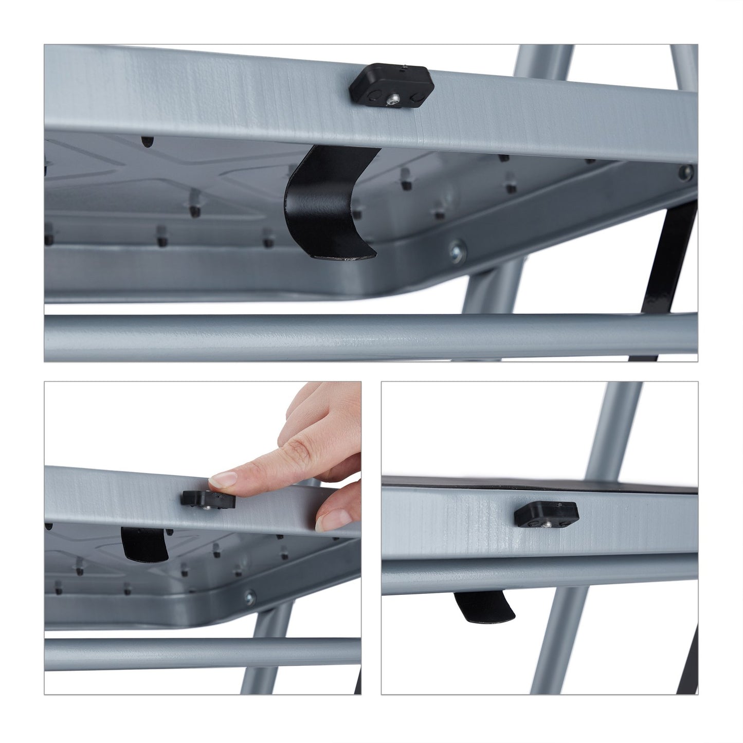 Folding stepladder, 2 steps