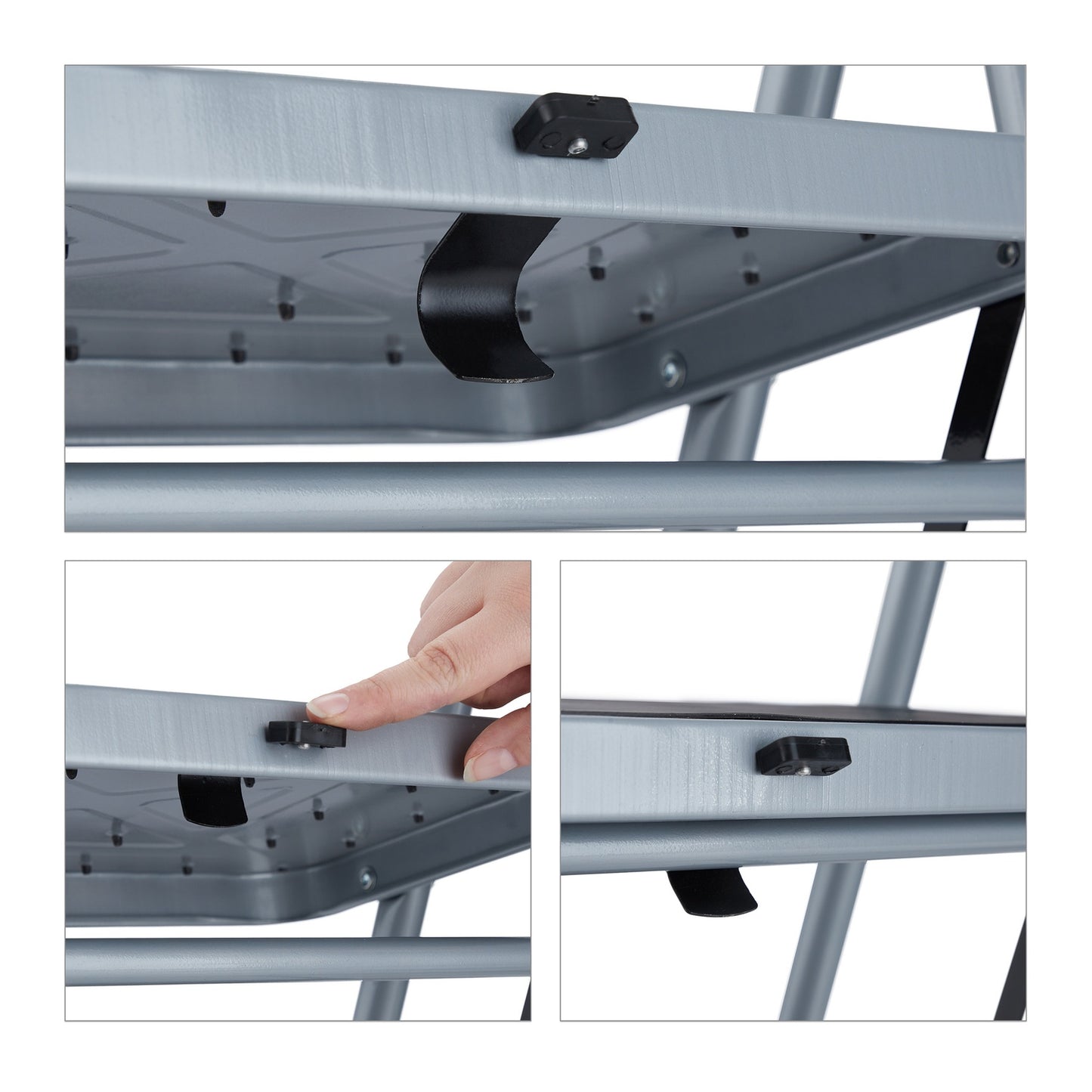 Folding stepladder, 3 steps