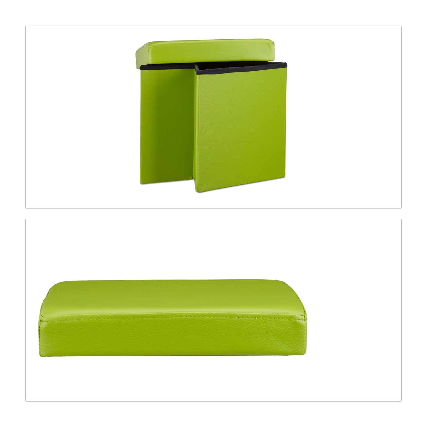 Folding stool artificial leather