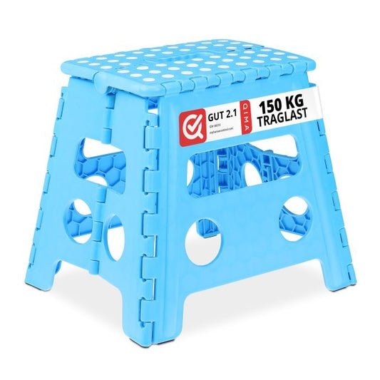 Folding stool blue