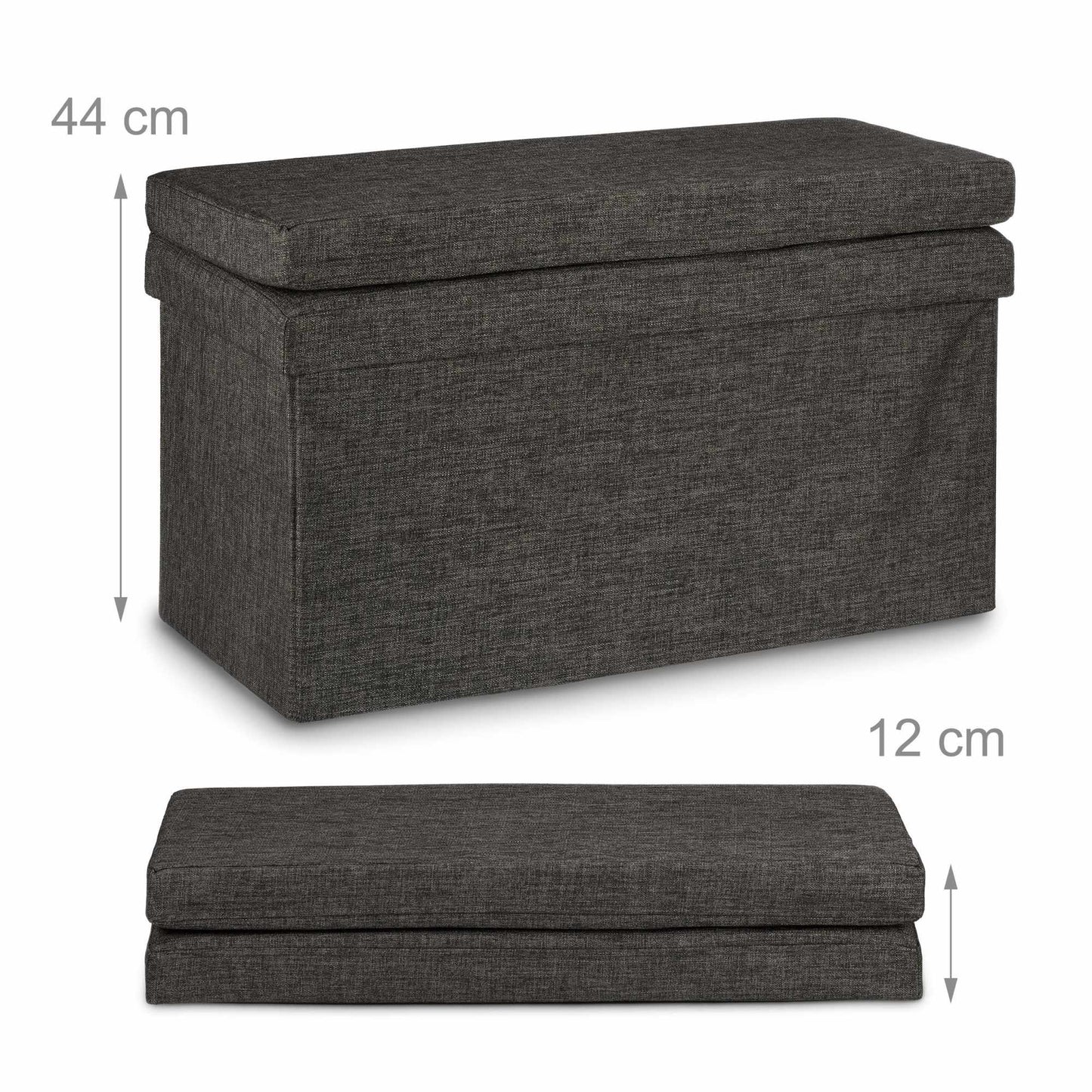 Folding stool with backrest L