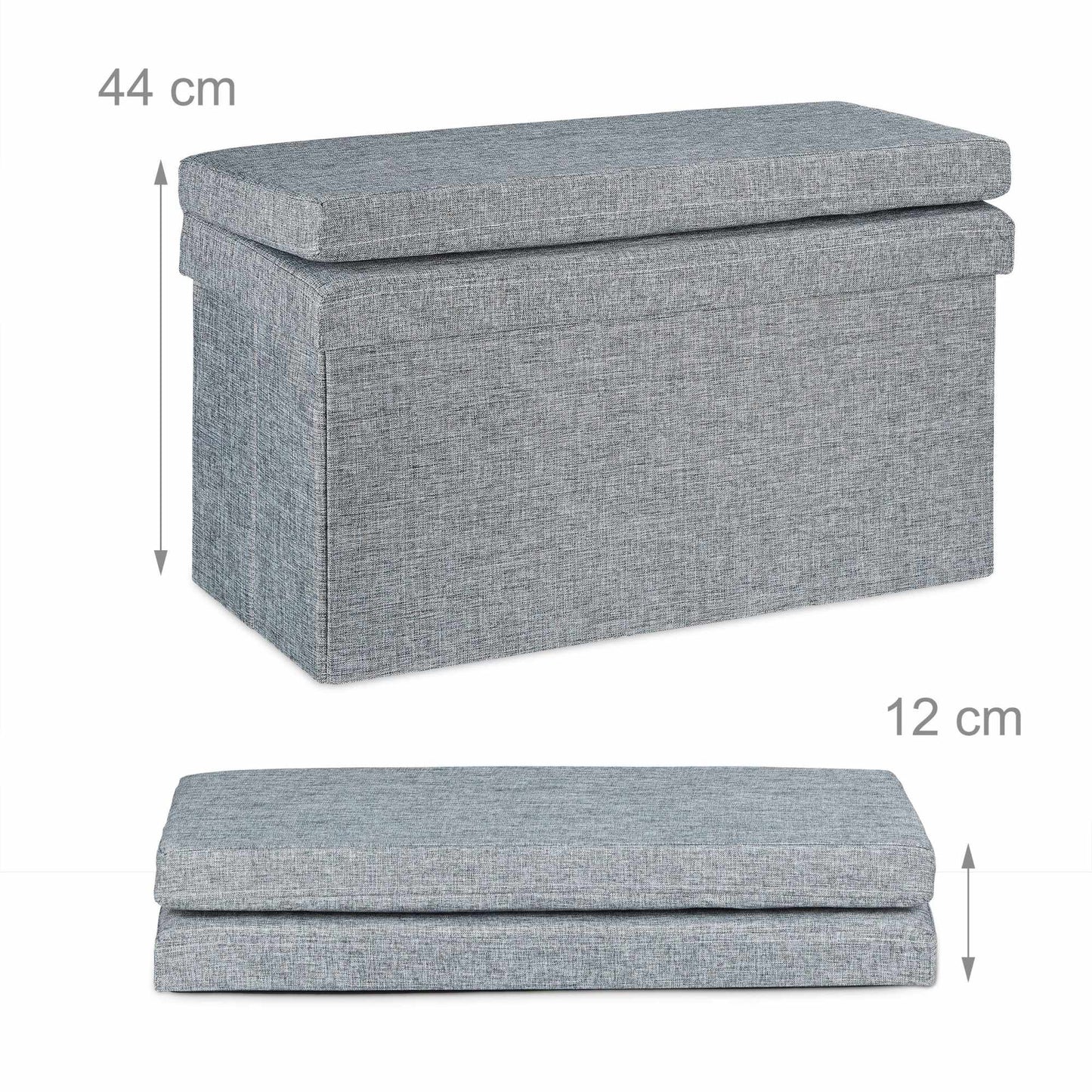 Folding stool with backrest L
