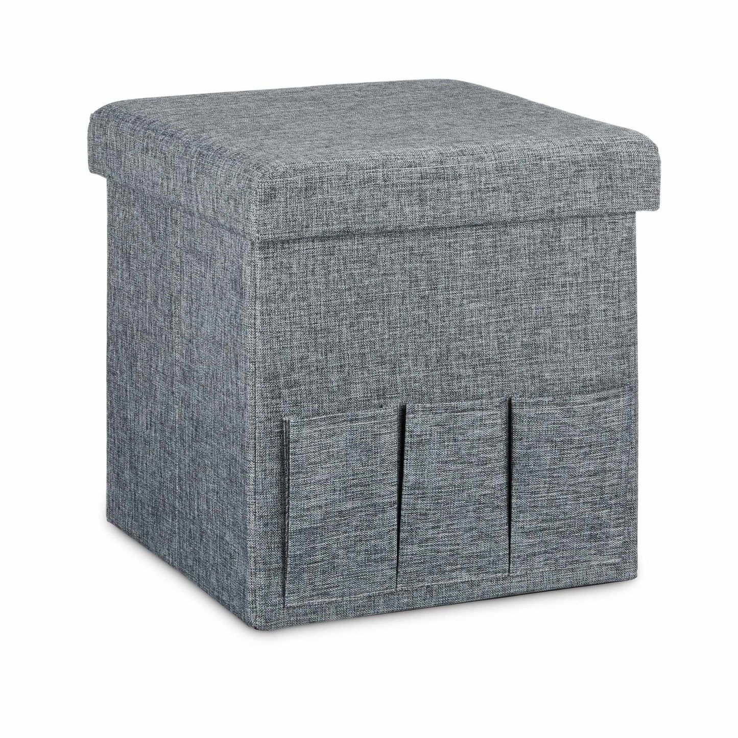 Folding stool with pockets Linne