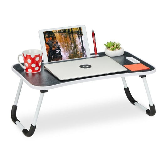 Folding table for laptop