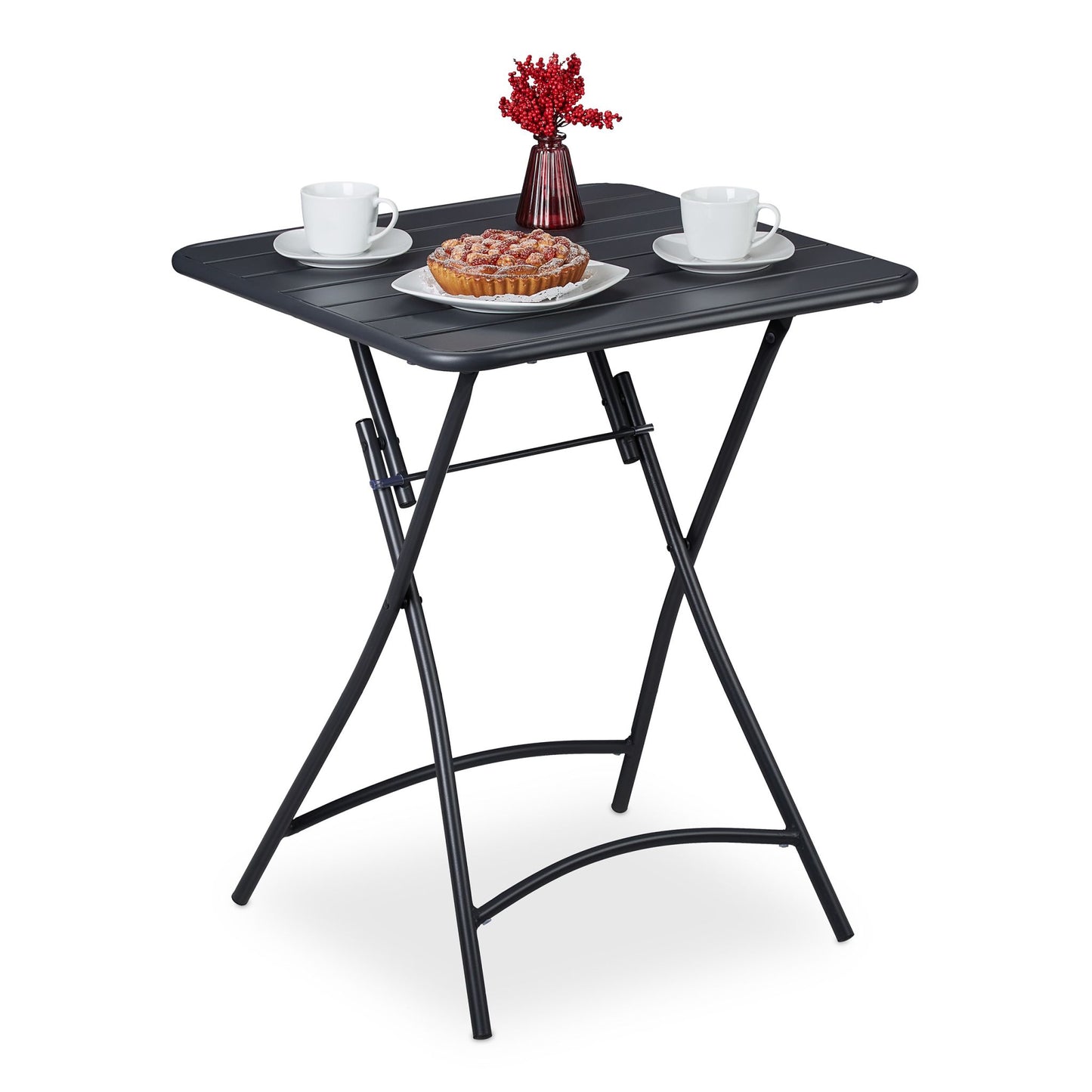 Folding table, outside