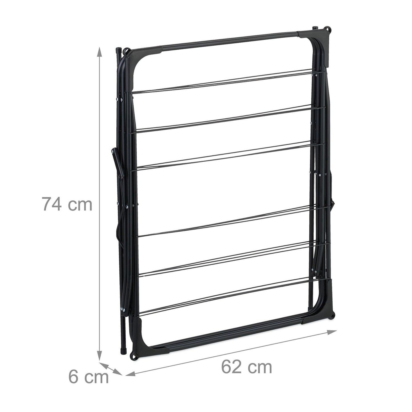 Folding tower clothes horse