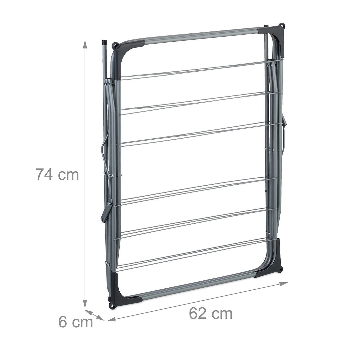 Folding tower clothes horse