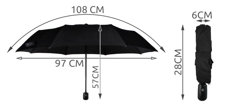 Folding umbrella 110cm