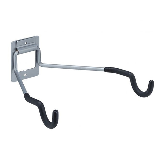 Folding wall bracket for bicycle