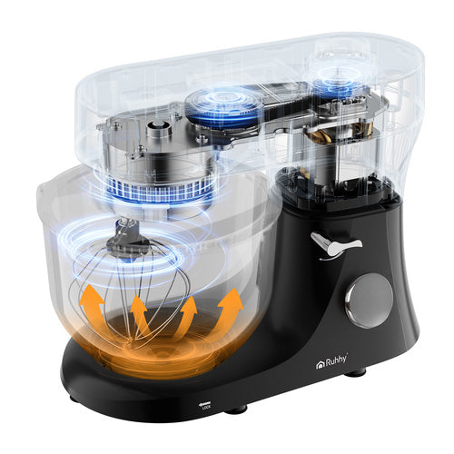 Food Processor with Heated Bowl and Blender Combo