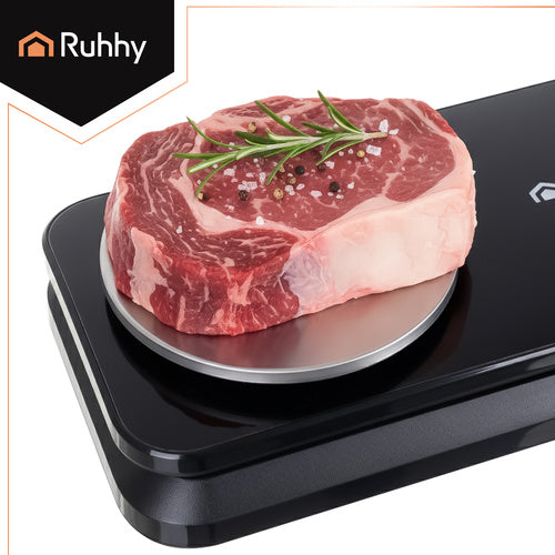 Food Vacuum Sealer with Scale, 120W, Double Pump