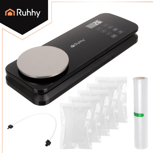 Food Vacuum Sealer with Scale, 120W, Double Pump