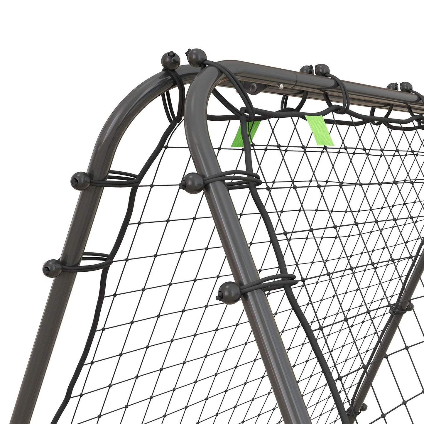 Football Rebounder Net - Double sided, adjustable steel