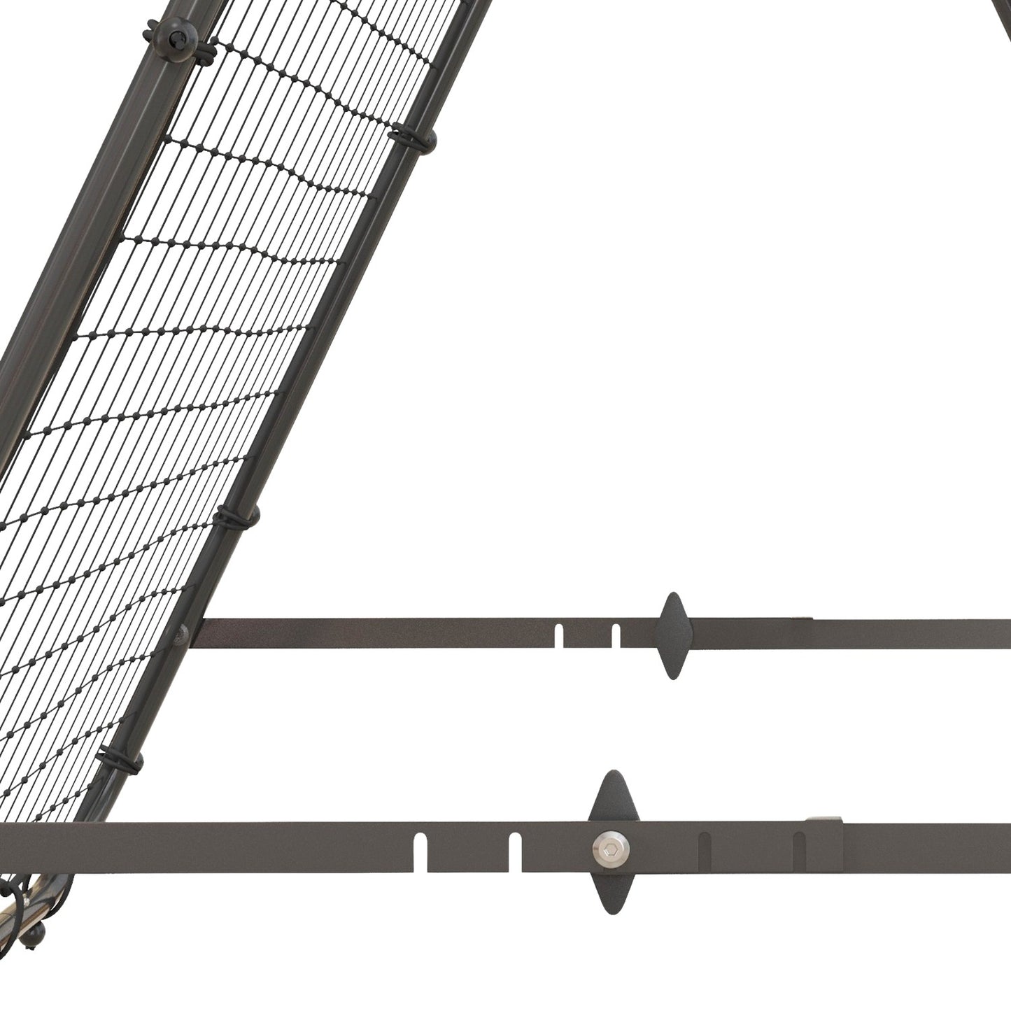 Football Rebounder Net - Double sided, adjustable steel
