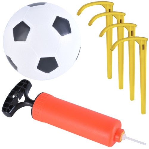Football goal + ball + pump 23459