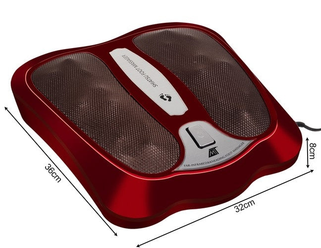 Foot massager with heating