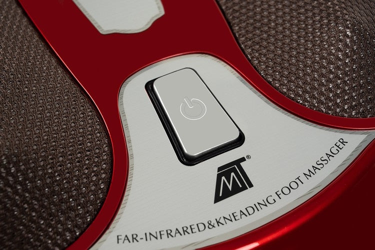 Foot massager with heating