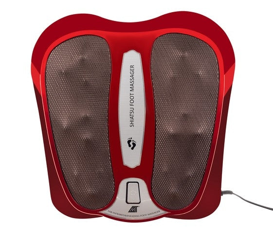 Foot massager with heating