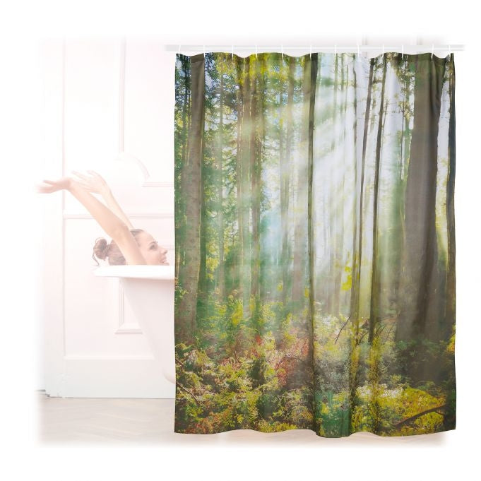 Forest shower curtain 180 x 180 cm