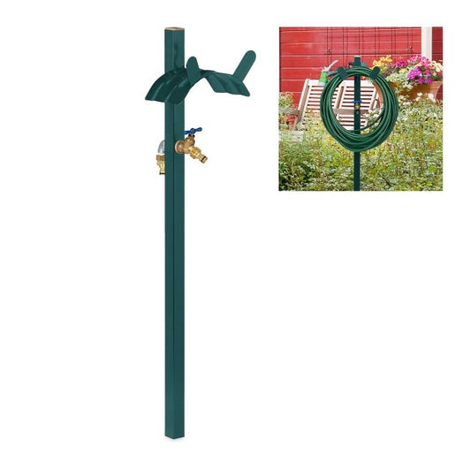 Free-Standing Tap with Hose Pipe Holder