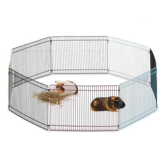 Freedom fence for small animals multicolored