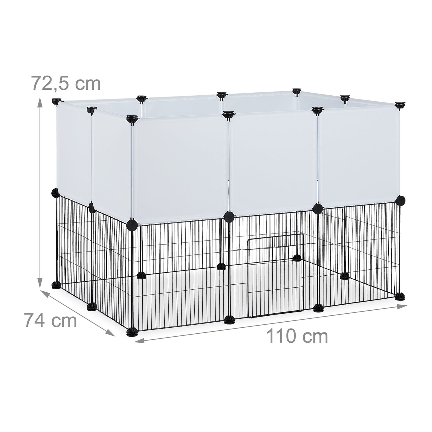 Freely mountable housing to connect to