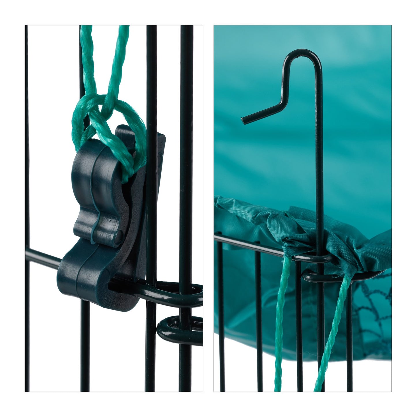 Free range fenced with netting