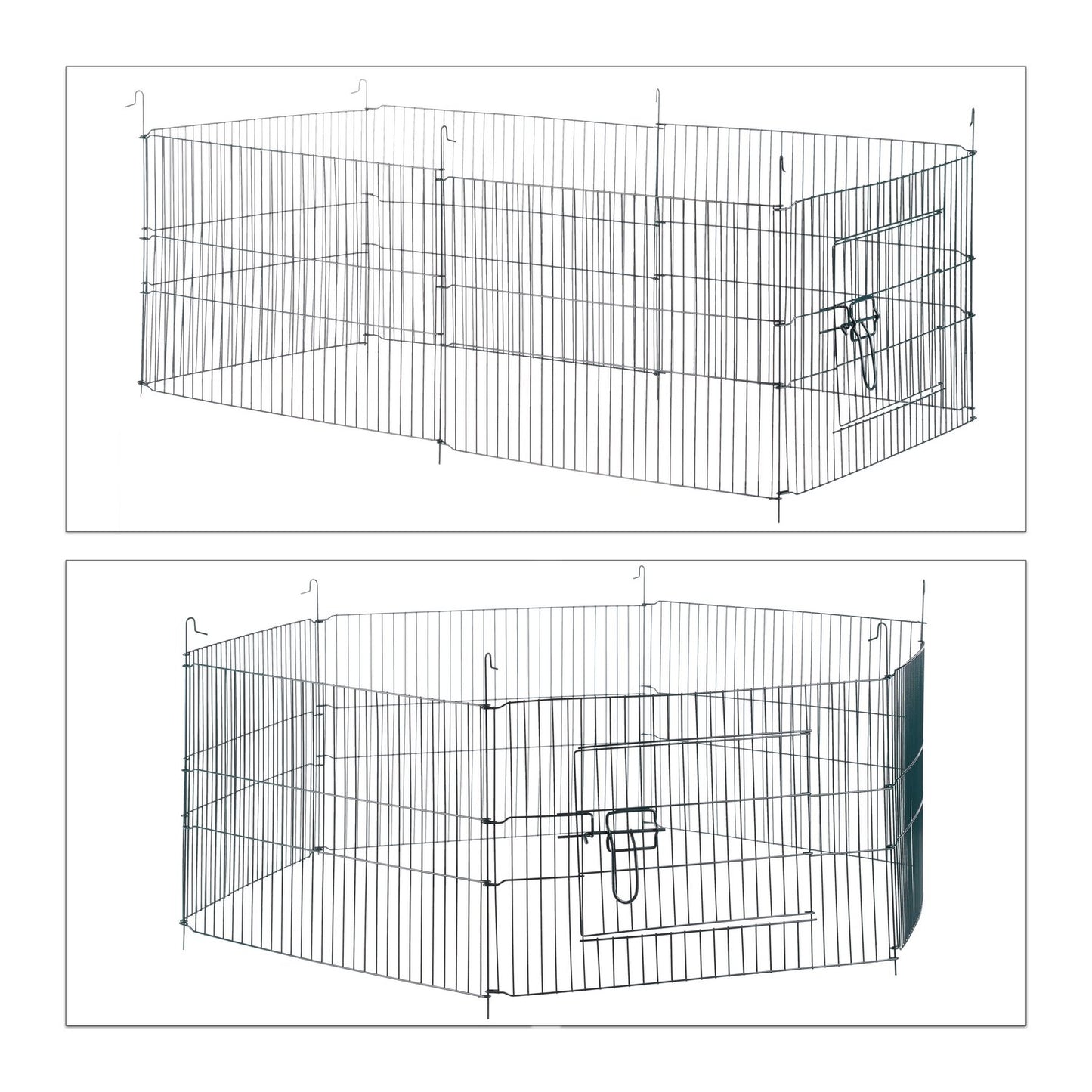 Free range fenced with netting