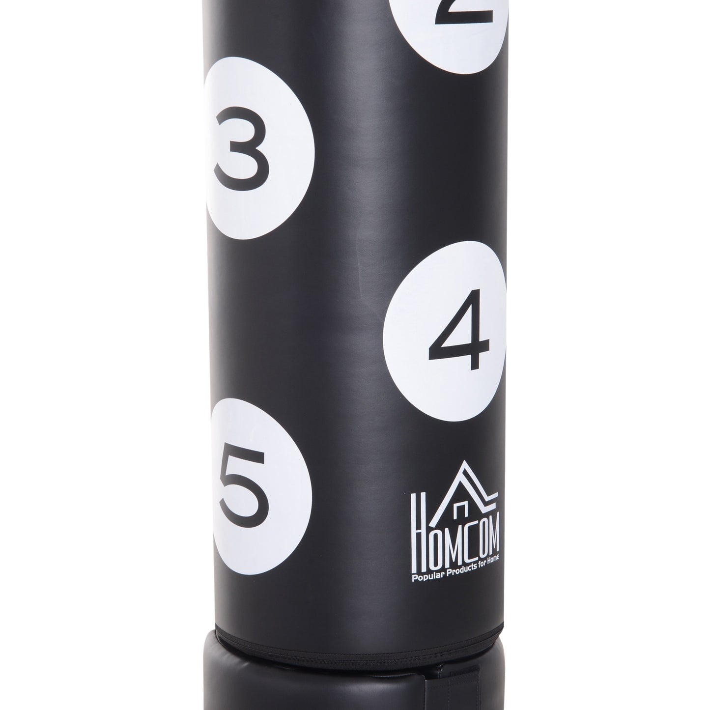 Freestanding 176cm Heavy Duty punching bag with vinyl pad