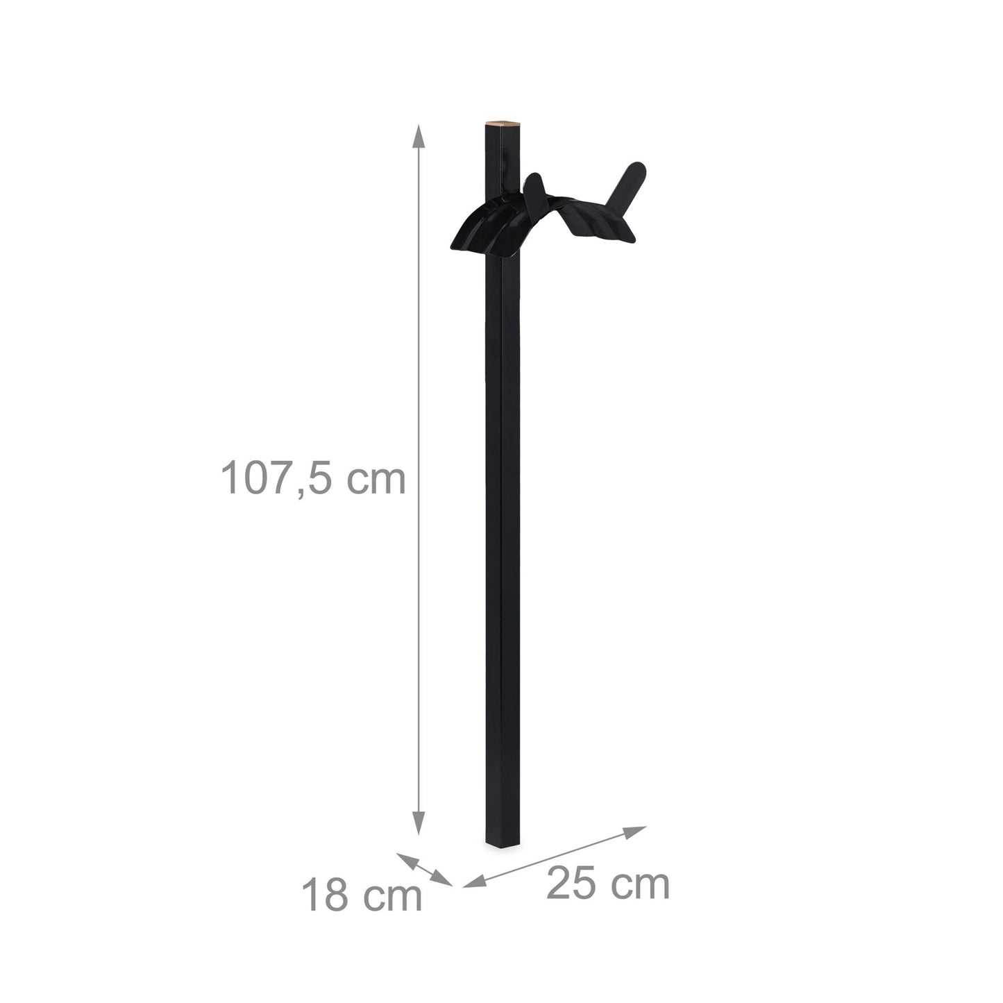 Freestanding hose holder