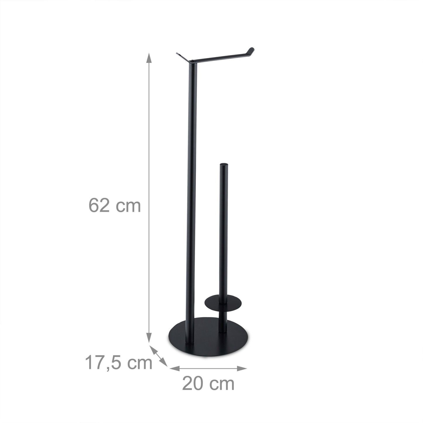 Freestanding toilet paper holder
