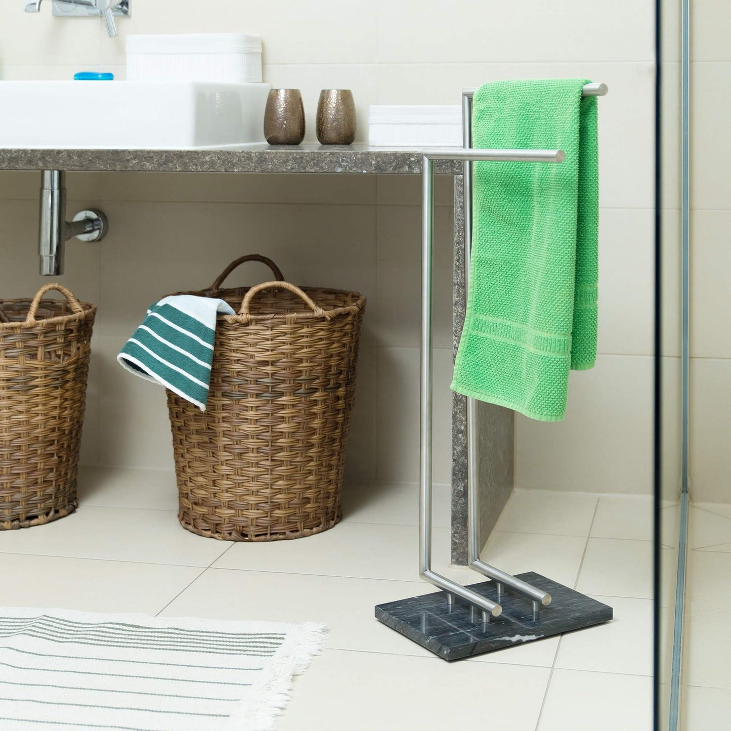 Freestanding towel rail PIERRE